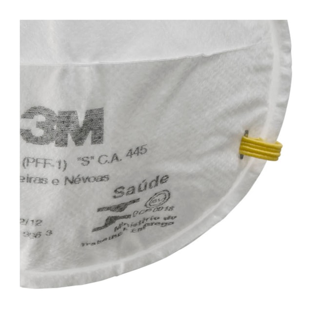 Máscara Respiratória Descartável PFF1 Tipo Concha CA 445 8720 3M-b3e8967f-ac35-4e11-a095-2cc161b68063