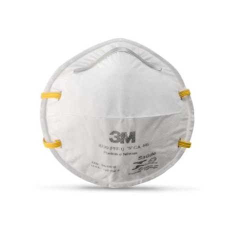 Máscara Respiratória Descartável PFF1 Tipo Concha CA 445 8720 3M-e4d9c574-3abc-499e-856c-4b669b3b0c17