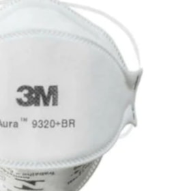 Máscara Respiratória Descartável PFF2 Aura CA 30592 9320 3M