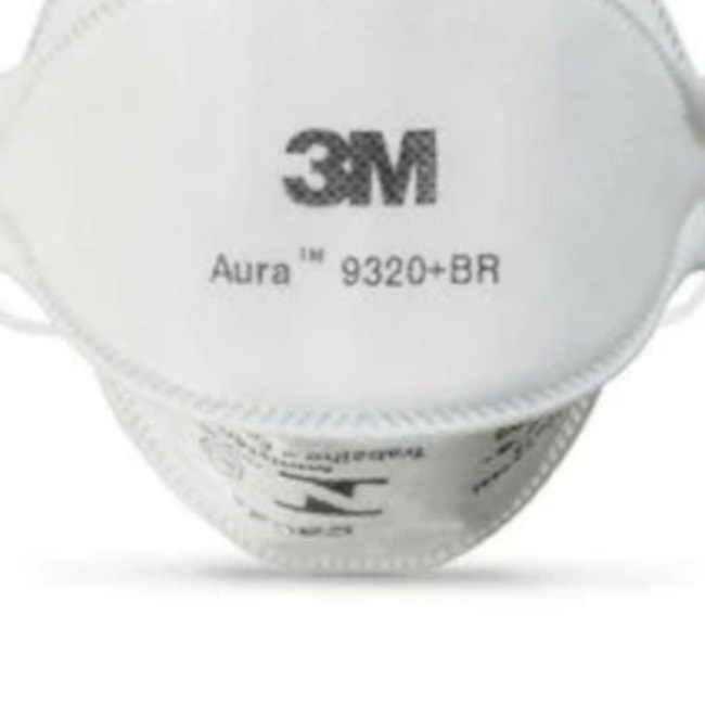 Máscara Respiratória Descartável PFF2 Aura CA 30592 9320 3M-3d6941dc-2a45-40ed-870d-947a028d9355