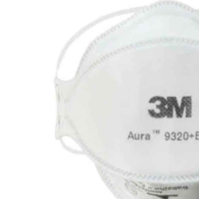Máscara Respiratória Descartável PFF2 Aura CA 30592 9320 3M-40db584f-70aa-42f3-a086-cca46e70f5b3