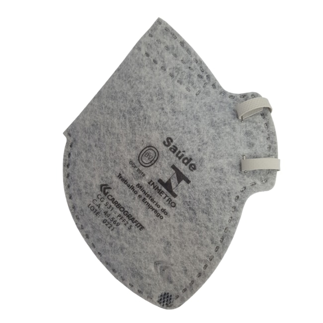 Máscara Respiratória Descartável PFF2 S CG 531 CARBOGRAFITE-17e5b68a-6c19-4154-b2fd-184a9545a619