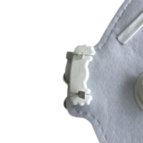Máscara Respiratória Descartável PFF2 S com Válvula CG 421V CARBOGRAFITE
