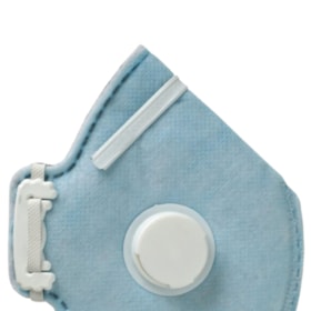 Máscara Respiratória Descartável PFF2 S com Válvula CG 431V CARBOGRAFITE