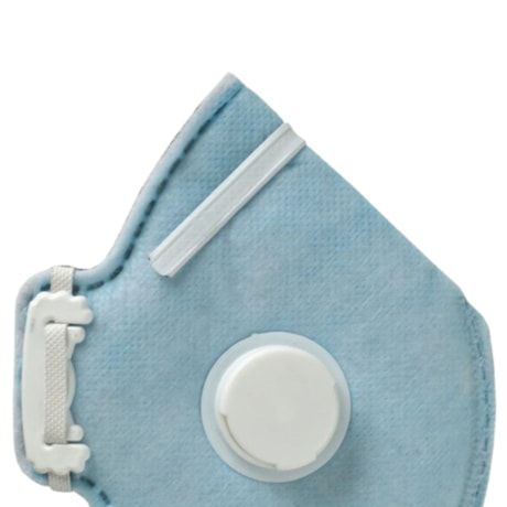 Máscara Respiratória Descartável PFF2 S com Válvula CG 431V CARBOGRAFITE-1e1febeb-da83-4a65-a038-cee3f69add69