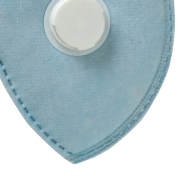 Máscara Respiratória Descartável PFF2 S com Válvula CG 431V CARBOGRAFITE-1167861d-ba14-4669-86de-d1b6e3ec48ed