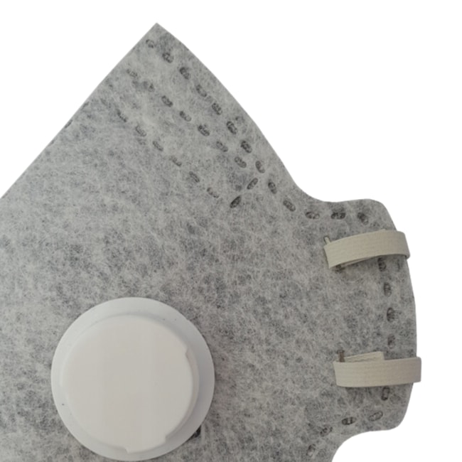 Máscara Respiratória Descartável PFF2 S com Válvula CG 531V CARBOGRAFITE-eecb4a9a-9cb0-420d-9a4d-373b0d38809e