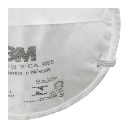 Máscara Respiratória Descartável PFF2 Tipo Concha CA 2072 8801 3M-e5a9a939-3bb5-4616-80bf-6e6668dd8704