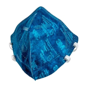 Máscara Respiratória Dobrável Descartável PFF2 CA 41514 9820BR 3M