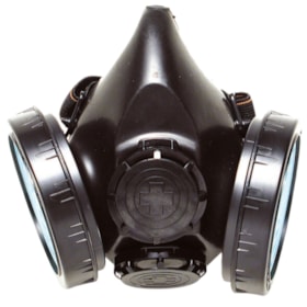 Máscara Respiratória Semifacial com Cartuchos CG 304N 012530812 CARBOGRAFITE