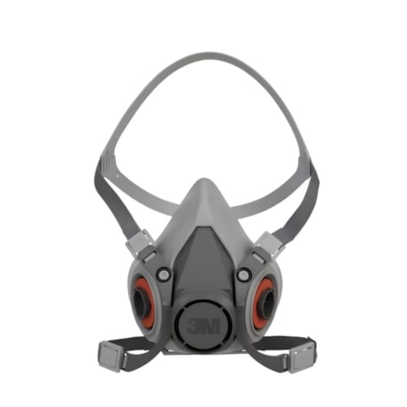 Máscara Respiratória Semifacial Reutilizável CA 4115 6000 3M