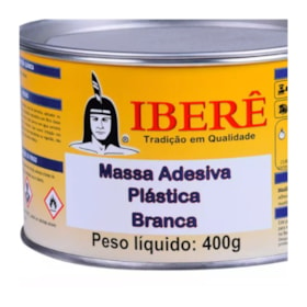 Massa Plástica Branca 400G 402782 IBERÊ