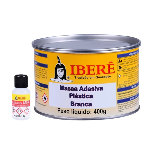 Massa Plástica Branca 400G 402782 IBERÊ-3153bb54-2662-45c2-a6e6-1d2657803651