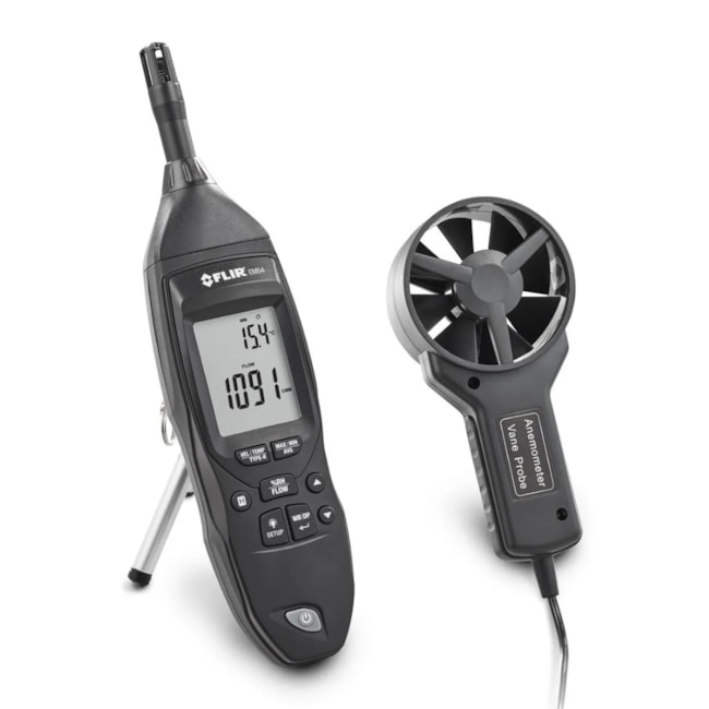 Medidor Ambiental Inspeção Dutos e Sistema de Climatização HVAC/R EM54 FLIR-42b113f7-507a-4f0d-bb37-35bf688e2426