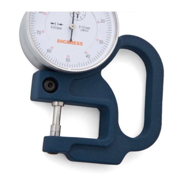 Medidor de Espessura Analógico 10mm 0,01mm 130.125 DIGIMESS-2cc89924-8422-412b-8e8e-19e174a7e5c2