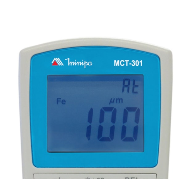 Medidor de Espessuras de Camada Base Ferrosa 2000 Microns MCT-301 MINIPA-a96d7368-409a-4027-a33e-d8c8d7d1328b