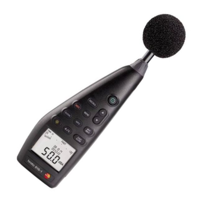 Medidor de Nível Sonoro com Microfone 30 a 130 dB 816-1 TESTO-2ddde632-32d1-4549-8229-36af202facfd