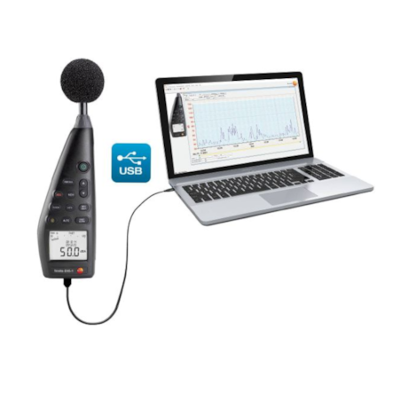 Medidor de Nível Sonoro com Microfone 30 a 130 dB 816-1 TESTO-8208a394-91ed-44ce-af33-c698953eb581