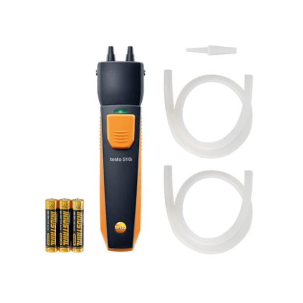 Medidor de Pressão Diferencial com Bluetooth -150 a +150 hPa 510i TESTO-19b10c54-05a4-499d-82c3-01badcb7e303