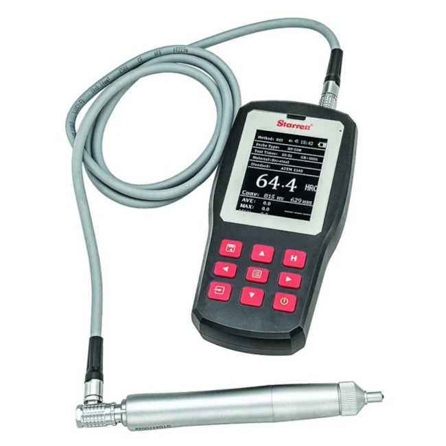 Medidor Durômetro Portátil por Ultrassom com Sonda 2kgf e Ra Menor de 5 Microns 3821 STARRETT-e17fd063-c6dc-490f-bc3f-901cda145252