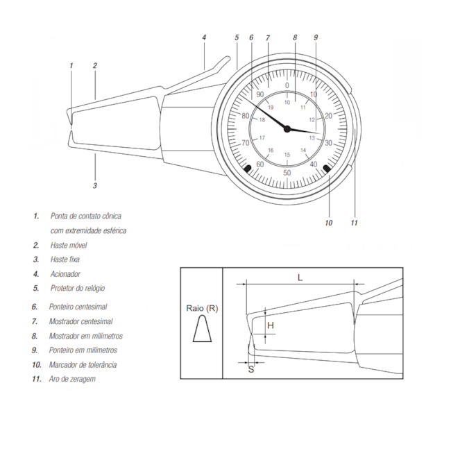 Medidor Externo com Relógio 40 a 60mm/0.01mm 114.829 DIGIMESS-27ea2ebb-f2d5-472f-9fd0-21c2230b63e7