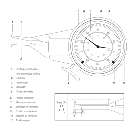 Medidor Interno com Relógio 10 a 30mm/0.01mm 114.806 DIGIMESS-761b8f90-029b-4f0d-a7b1-edbcb4858d27
