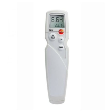 Medidor Portátil Medição de PH/Temperatura Para Meios Semi-Sólidos 0 a +60 °C 205 TESTO-aa58be33-d72b-40e1-af09-02146f824c55
