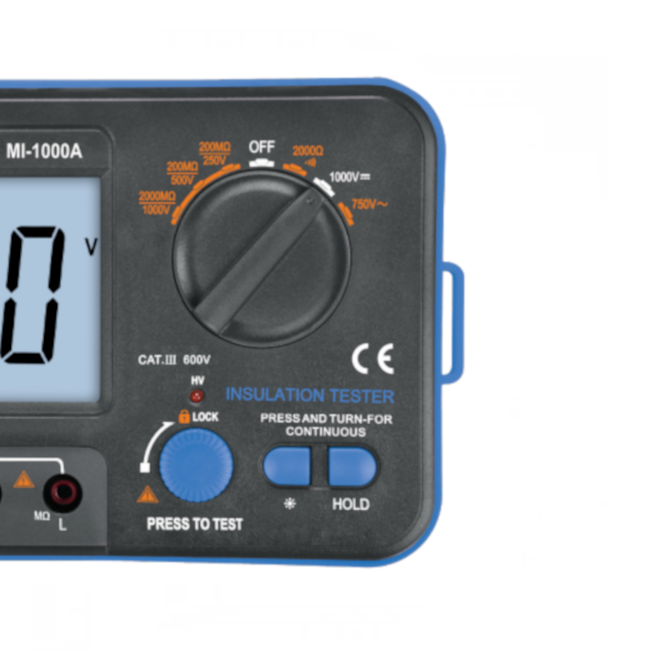 Megômetro Digital 1000V/2000MOHMS CAT III 600V MI-1000A MINIPA-b7e90b39-963e-498b-bdff-f468a2bde290