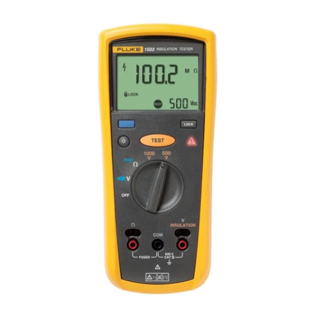 Megômetro Digital para Teste de Isolamento 1000V 1503 FLUKE-ae8431d3-c4b3-473f-885d-92a41a400b32