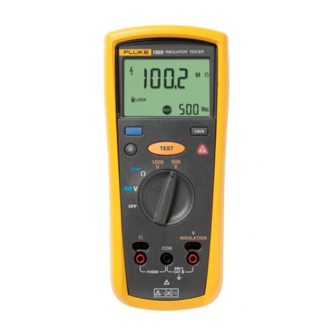 Megômetro Digital para Teste de Isolamento 1000V 1503 FLUKE-5fb8b5d3-2ca8-4be4-8d05-a61eaf7b1be5