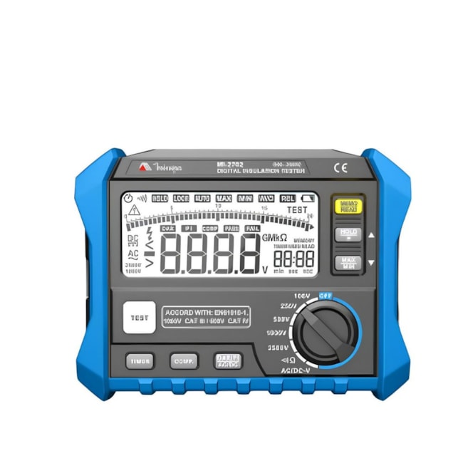 Megômetro Digital Portátil 2500V/Teste ACV e DCV/ CAT IV 600V MI-2702 MINIPA-d459ae85-42ca-4764-ad8a-c66061bfa413