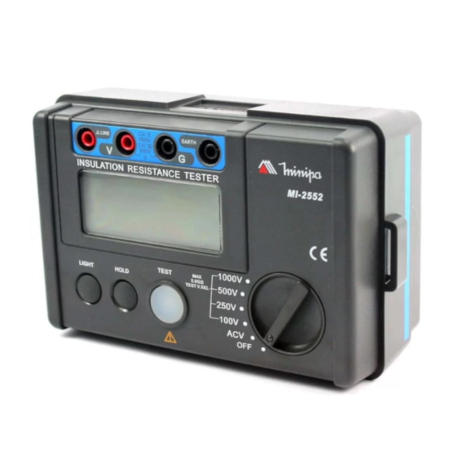 Megômetro Digital Portátil 750V AC CAT III MI-2552 MINIPA-16ded3c0-36d6-4c8f-81e5-a774c6c40132