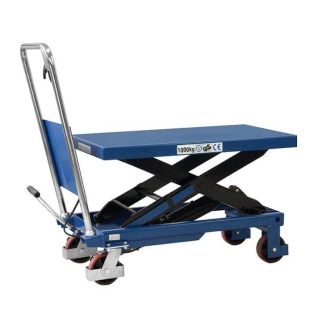 Mesa Hidráulica Pantográfica 1000Kg 1000mm Roda Poliuretano ME1000 BOVENAU-89cd8427-24d3-4175-a33a-4b3366cc5b16