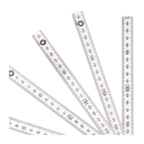 Metro Duplo em Plástico Natural para Medicao 2 metros 3857200000 VONDER-dc3491df-d9cb-4091-82ba-8a495333bf04