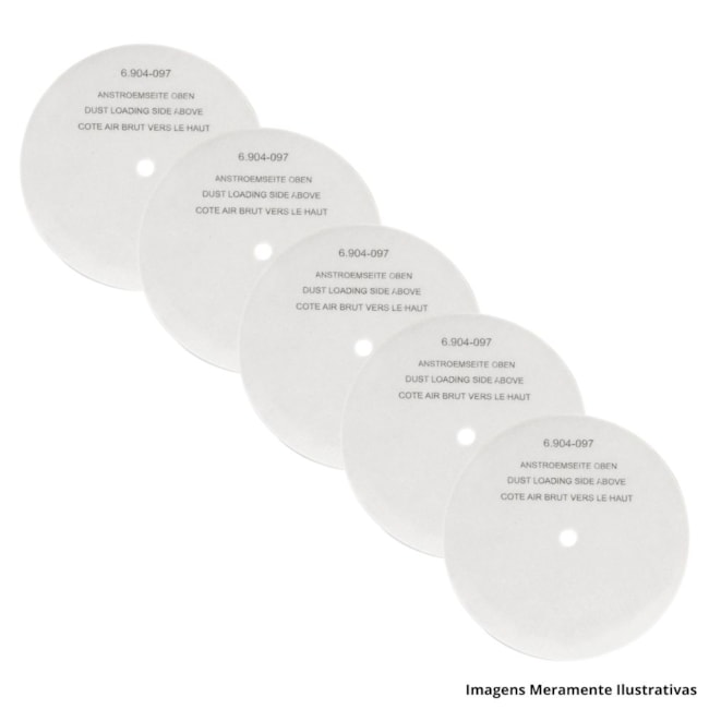 Micro Filtro de Papel com 5 Peças para T201 69040970 KARCHER-dae2fb54-3015-459d-a393-f3c7c7cd2bf4