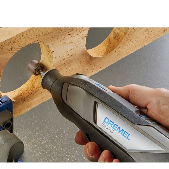 Micro Retífica 12V 35000RPM + 1 Bateria 2.0Ah Carregador Bivolt com Acessórios e Bolsa F0138240LD 8240 DREMEL-b01f1c04-2195-4b66-ad3f-3ba0c7694116