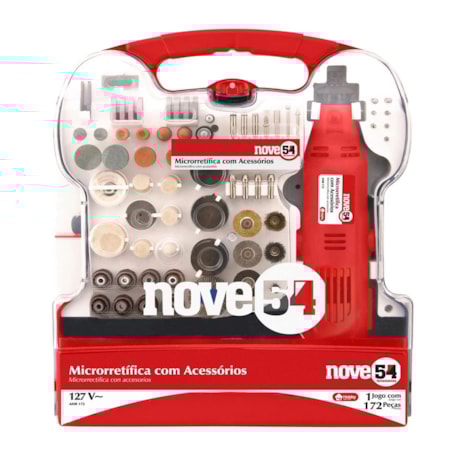 Micro Retífica 130W com 171 Acessórios AMR172 NOVE 54
														
