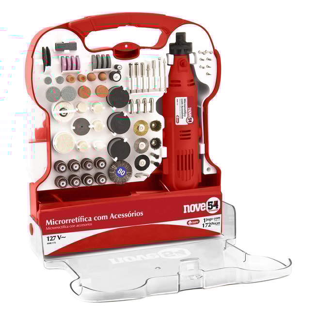 Micro Retífica 130W com 171 Acessórios AMR172 NOVE 54
											-82b1e36e-3a4d-4f0f-ac93-1da85eb2fb28