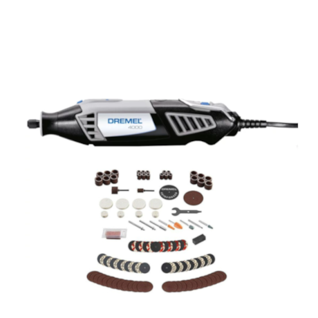 Micro Retífica 175W com Kit Uso Geral para Micro Retífica 160 Peças 4000 DREMEL  