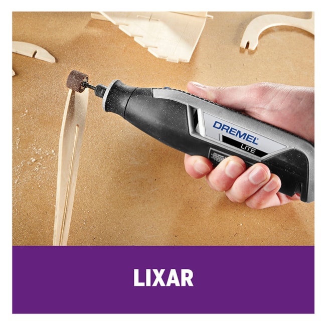 Micro Retífica 25000RPM Bateria 4V Bivolt com Kit de 10 peças F0137760JC LITE DREMEL-9b335568-a1b9-44a3-86e8-527c397ac2ab