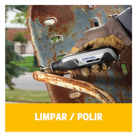 Micro Retífica 25000RPM Bateria 4V Bivolt com Kit de 10 peças F0137760JC LITE DREMEL-ac44d788-5e2f-4017-8997-3e28b9ac4d73