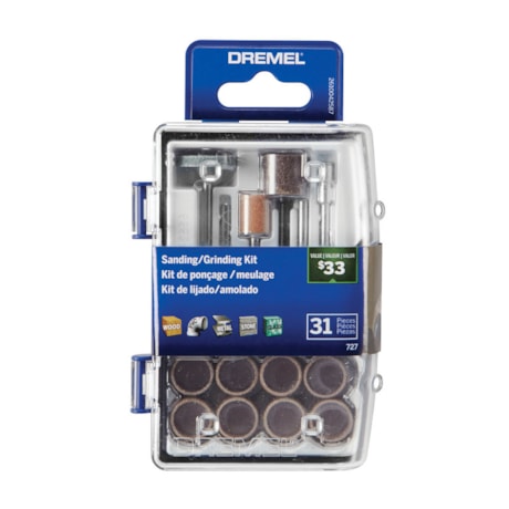 Micro Retífica 3000 Com 10 Peças + Kit para Esculpir e Gravar 11 Peças 26150729AB DREMEL-02781fea-4241-40b5-8c45-7d05db11a4c5
