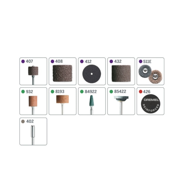 Micro Retífica 3000 Com 10 Peças + Kit para Esculpir e Gravar 11 Peças 26150729AB DREMEL-c3dab84f-1af4-449e-97d4-cbd3fb46968c