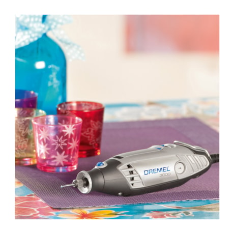 Micro Retífica 3000 com 30 Peças + 2 Acoplamentos + Suporte Vertical 2615222232 DREMEL-af23192e-01eb-43e2-8878-7585e6ac4f9a