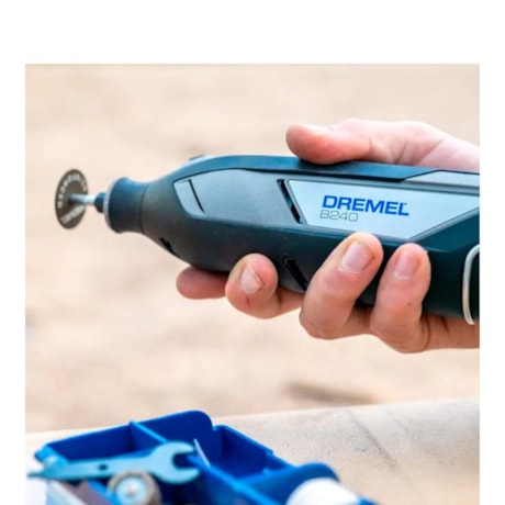Micro Retífica 35.000RPM 12V sem Bateria sem Carregador F0138240LA 8240 SB DREMEL-59e8cffd-9e9e-4d0d-8d7b-009047d8a84f