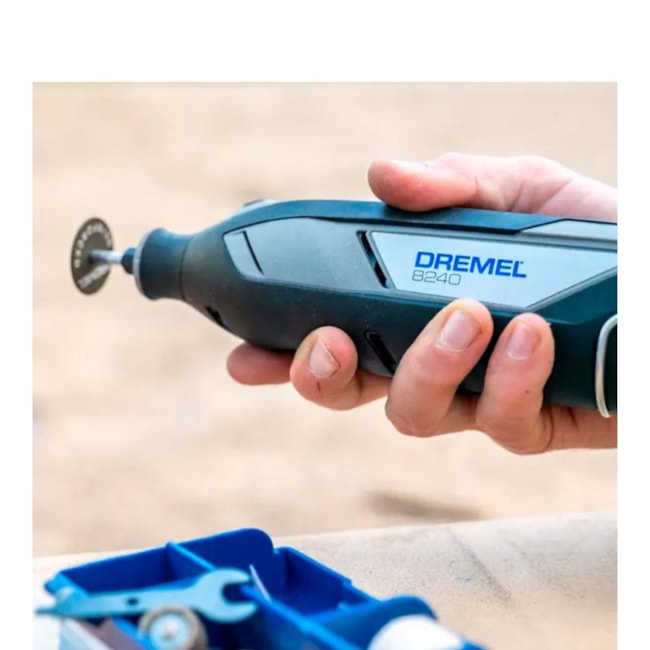 Micro Retífica 35.000RPM 12V sem Bateria sem Carregador F0138240LA 8240 SB DREMEL-73c7acd7-88d5-4650-8cbf-573cbbc57134