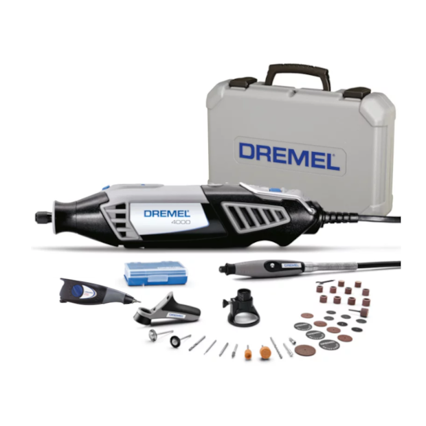 Micro Retífica 4000 175W com 36 Acessórios 3 Acoplamentos + Gravador de 5 Velocidades 290 DREMEL-f8d74e2d-77ae-4aed-86ac-3d7c061b97bf