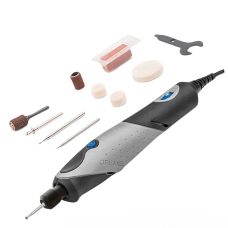 Micro Retífica 60W 22000RPM Bivolt com Kit 11 Peças F0132050NG STYLO DREMEL-9e54a002-d66a-4bfa-ad91-e82f30d52d4f