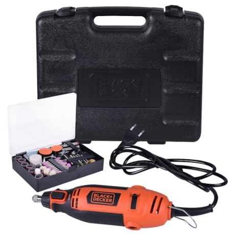 Micro Retífica Elétrica 180W com 113 Acessórios RT18KA BLACK + DECKER-798484a6-a534-445e-b424-7b062382cce3