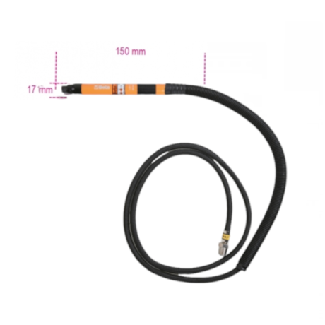 Micro Retífica Pneumática c/ Eixo Flexível 1/8